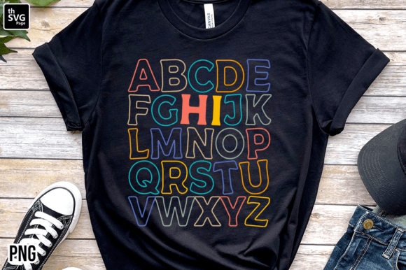 Alphabet Back to School Sublimation PNG: A Strategic Tool for Creative and Operational Success
