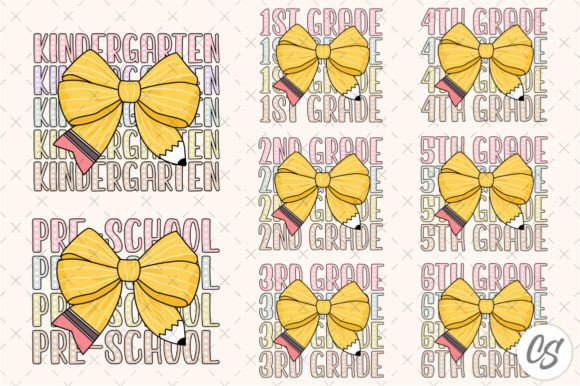 Back to School Coquette Bundle PNG: A Versatile Design for Creative Projects