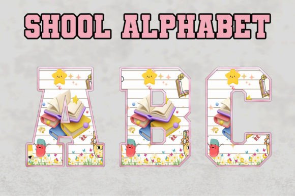 Back to School Doodle Alphabet: A Creative Resource for Educators and Designers