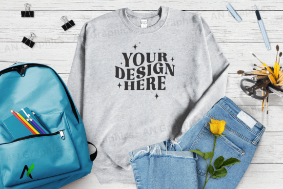 Back to School Gildan 18000 Mockup 0150: A Versatile Tool for Designers