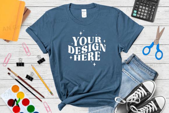 Back To School Gildan 5000 Mockup - 0104: A Versatile Tool for Designers