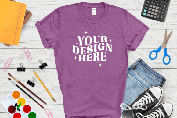 Back to School Gildan 5000 Mockup - 0239