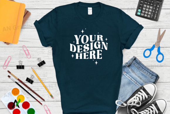 Back to School Gildan 5000 Mockup - 0252: A Powerful Tool for Designers and Merchants