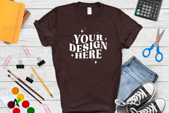 Back to School Gildan 5000 Mockup - 0264