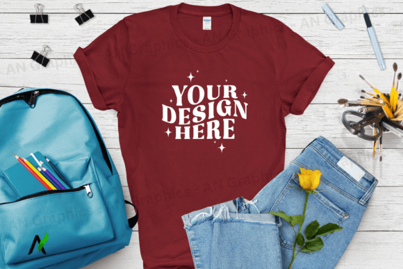 Back to School Gildan 64000 Mockup 0129