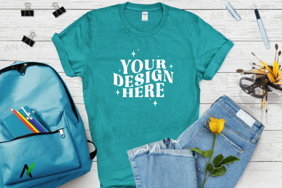 Back to School Gildan 64000 Mockup 0146