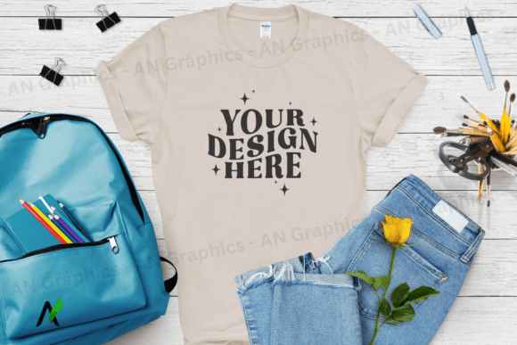 Back to School Gildan 64000 Mockup 0173: A Versatile Tool for T-Shirt Designers