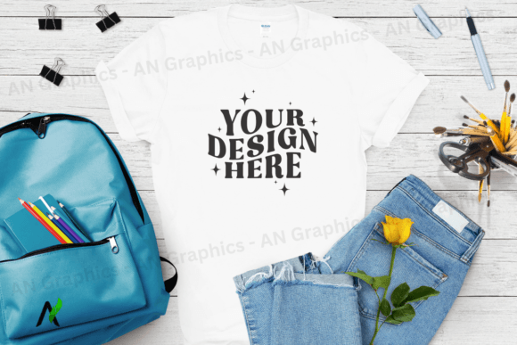 Back to School Gildan 64000 Mockup 0184: A Versatile Tool for Designers