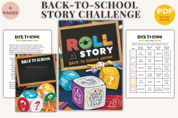 Roll a Story Back to School Edition: A Creative Classroom Tool